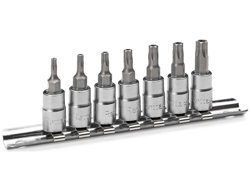RETTA RTL0704 1 4 Lokmali Delikli Torx 5 Köşe Set 7 Parça