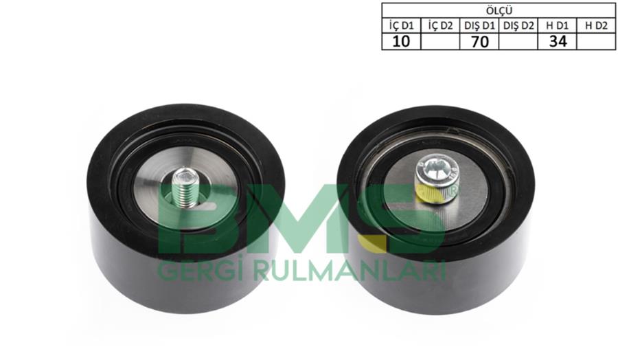 BMS 499 Alternatör Gergi Rulmani Passat-Superb-A4-A6 2.5 Tdi 1997-2005 Afb-Akn