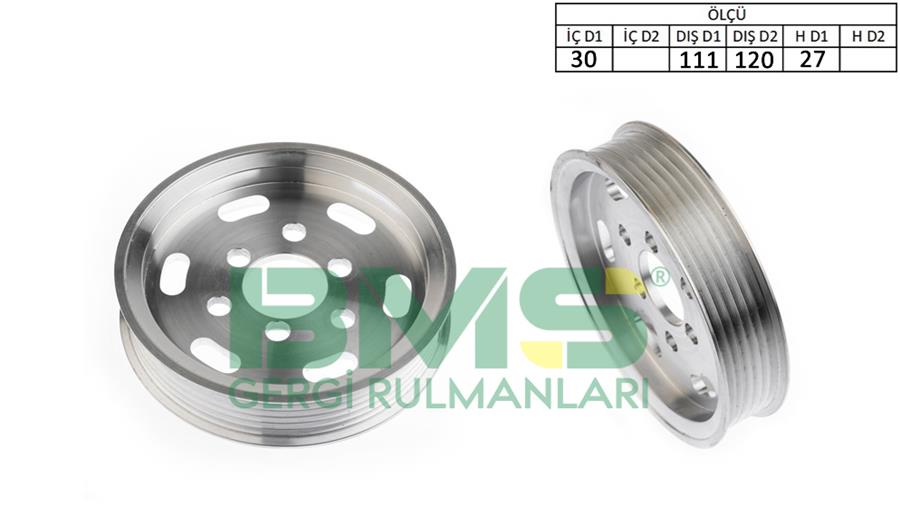 BMS 496 Direksiyon Pompa Kasnagi Audi A3 1.6 Toledo 2 Octavia 1 Bora Caddy 2 3 Golf 4 Passat