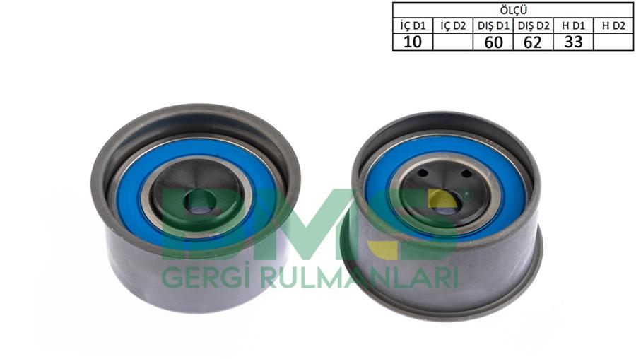 BMS 439 Alternatör Gergi Rulmani Alfa Romeo 936 2.4 Jtd-Fiat Marea 2.4 Td