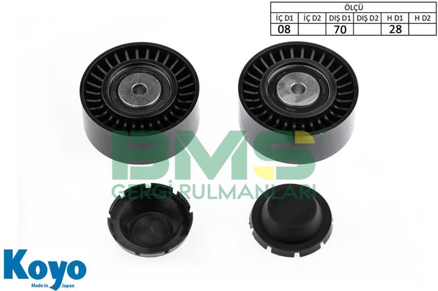 BMS 437 Alternatör Gergi Rulmani Jeep Dodge-Chrysler Sebring-Audi A4 2.0tdi