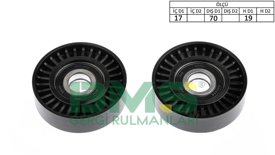 BMS 436 Alternatör Gergi Rulmani Toyota Auris Corolla 1.33l 1nr-Fe Nre180 6 Vites 13-18 / Yaris 1.33l 1nr- Fe Nsp130 12-17