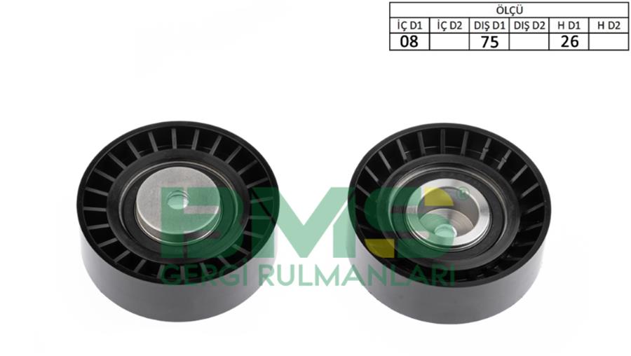 BMS 432 Alternatör Gergi Rulmani Bmw 750 E32-850 E31