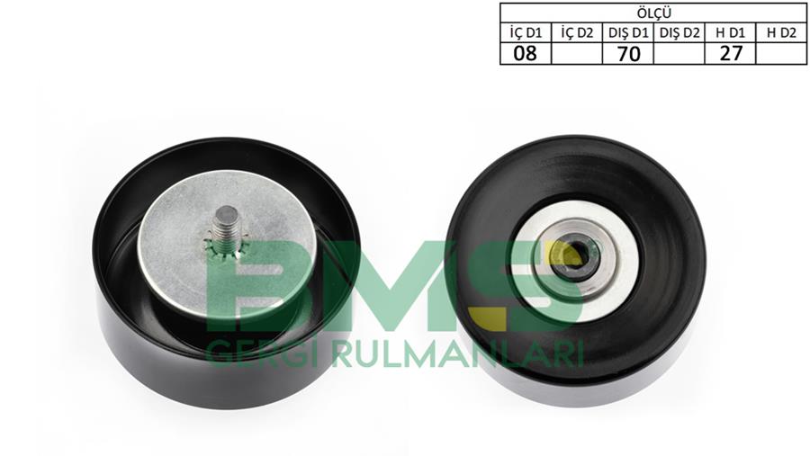 BMS 402 Kayis Gergi Rulmani Bmw M47 M57 E46 E60 E61 E63 E64 E65 E66 E83 E53
