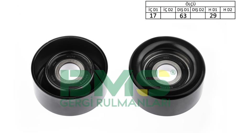 BMS 366 Alternatör Gergi Rulmani Astra G-H-J-Corsa D-Insignia-Meriva-Vectra C-Zafira-Cruze 1.6-1.8