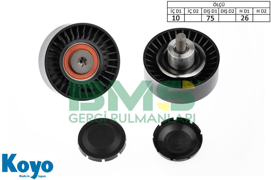 BMS 360 V Kayis Gergi Rulmani Bmw E60 E61 E65 E66 E67 E83