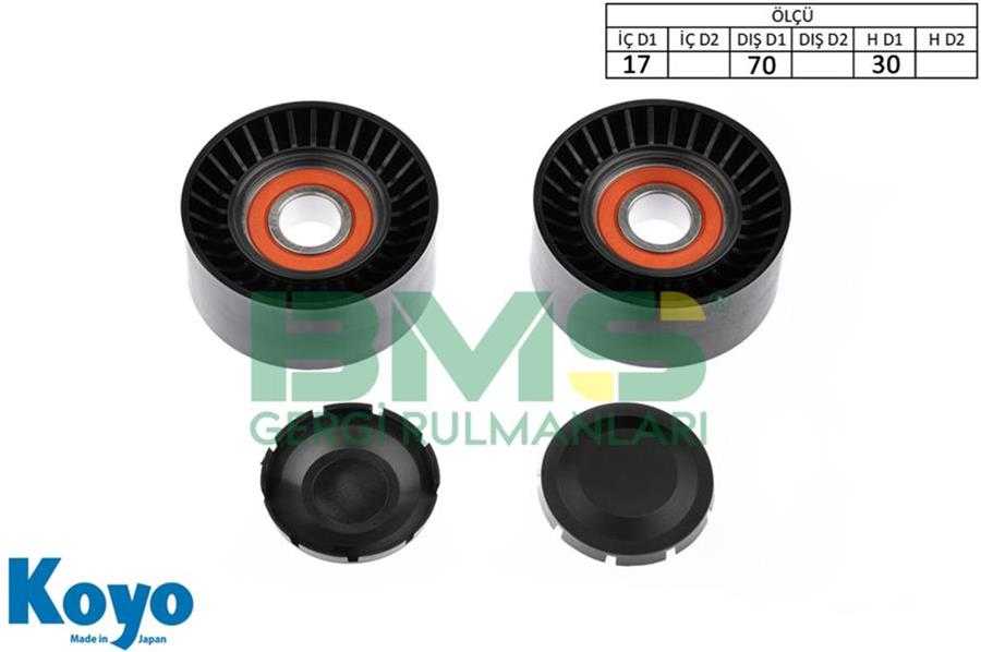 BMS 348 Kayis Gergi Rulmani Bmw N54 E82 E88 E90 E91 E92 E93 E60 E61