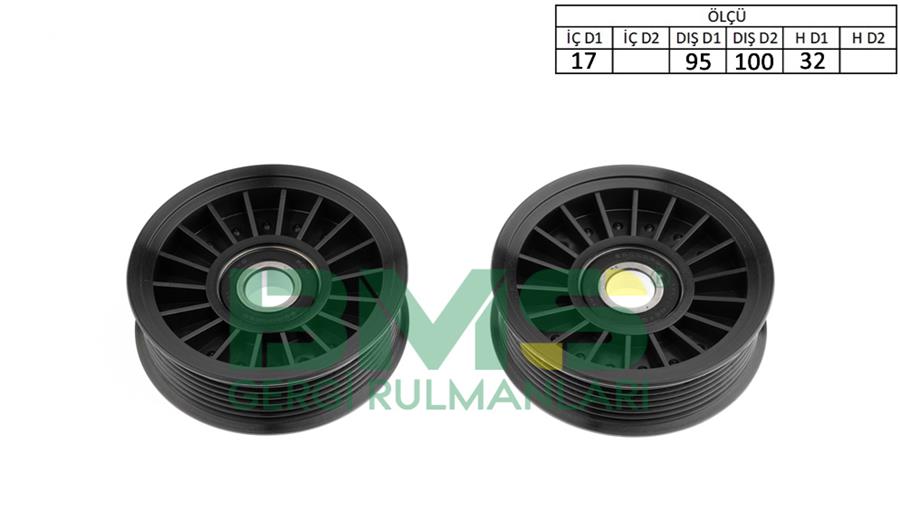 BMS 313 Alternatör Gergi Rulmani Range Rover 4.0 4.6