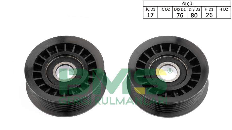 BMS 267 Alternatör Gergi Rulmani Fiesta 1.8 Tddi 00 > Ld18rtn-Ld18rtp-Rtn-Rtp-Rtq