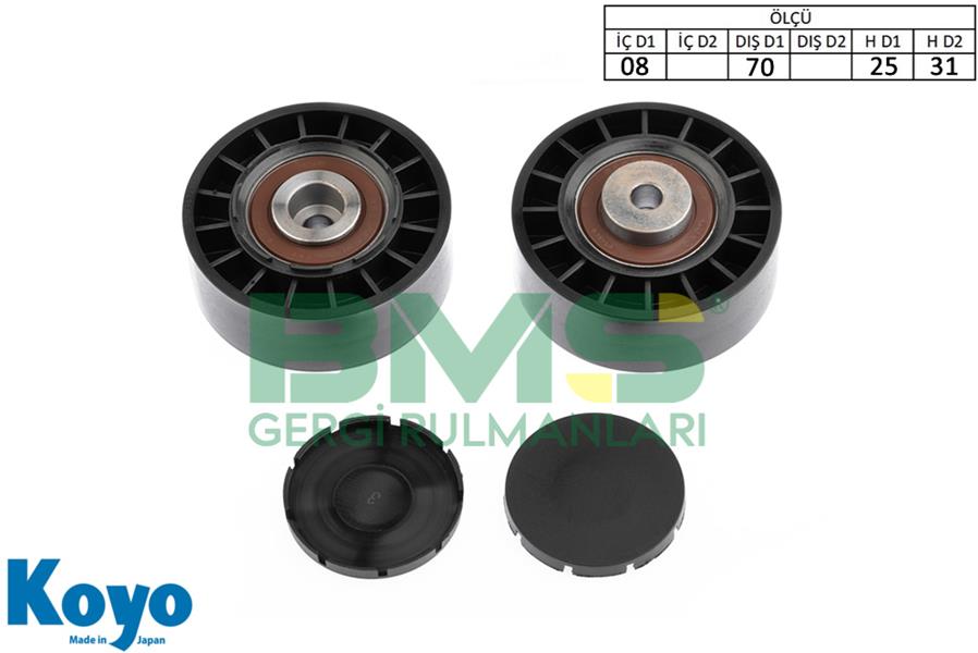 BMS 216 Kayis Gergi Rulmani Mercedes W201 W202 W124 S124 W140