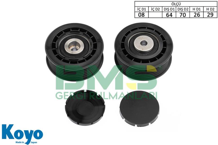 BMS 208 Kayis Gergi Rulmani Mercedes W202 W124 W210 C140 R129 Kanalli