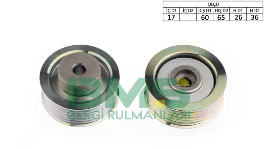 BMS 182 Alternatör Gergi Rulmani Kanalli Suzuki Vitara 2.0l Rh Hdi 110 Sq420d Ja420d 01->