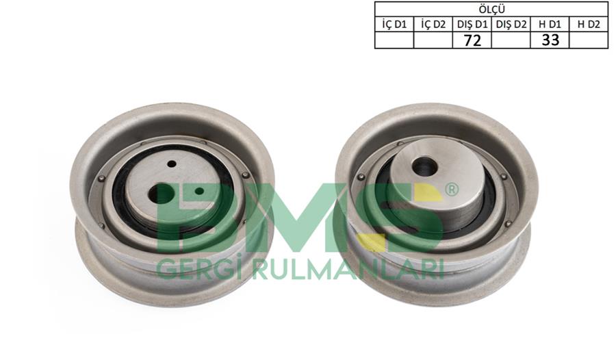 BMS 062 Eksantrik Gergi Rulmani Polo Classic-Golf1/2-A80 1.6 Tdi Ck-Jr