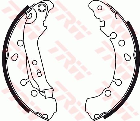 AP09320 Fren Pabuc Balata Arka Toyota Yaris (P9) 1.3 Vvt-I Levyeli 203x40 Mm 2006-2010/Toyota Yaris (P9) 1.4 D4d 2006-2010/Toyota Yaris (P9) 1.33 Vvti 2006-2010