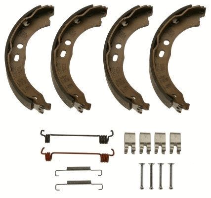 TRW GS8744 Fren Pabuç Balata Fiat Ducato 06> Psa Jumper 06> Boxer 06> 2.2d Mjet 2.3d Mjet 3.0d Mjet 172x42