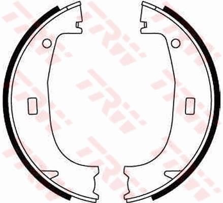 TRW GS8594 Fren Balatasi Arka Park Freni Bmw E36 E30
