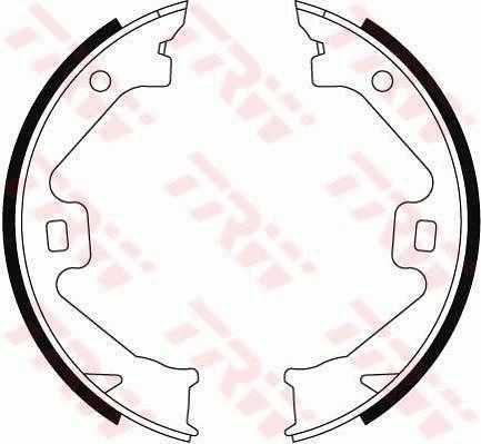 TRW GS8469 El Fren Pabuç Balata Rover 75 1.8 2.0 Cdt Cdti 2.5 99-05 Mg Zt 160-180 190 260 01-05 160x20
