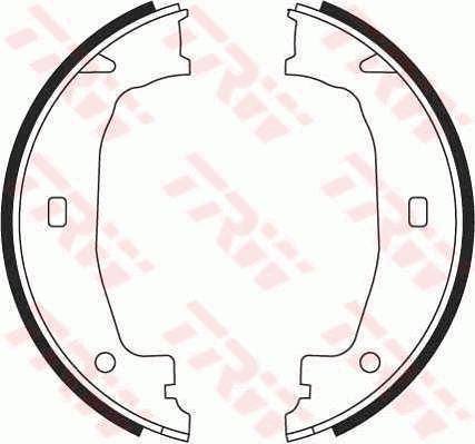 TRW GS8432 Fren Balatasi Arka Park Freni Bmw E81 E82 E87 E88 F20 E46 E90 E91 E92 E93 F30 F31 F32 F36 E85 E86