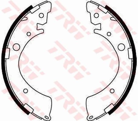 DEL-LS1417 Balata Fren Pabuc Arka-(Honda  Civic 01/06/Civic 92/95  )