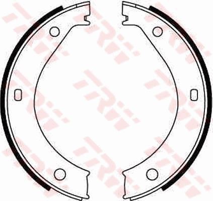 TRW GS8217 Fren Balatasi Arka Park Freni Bmw E36 E28 E34 E24 E23 E32 E38 E31 E52