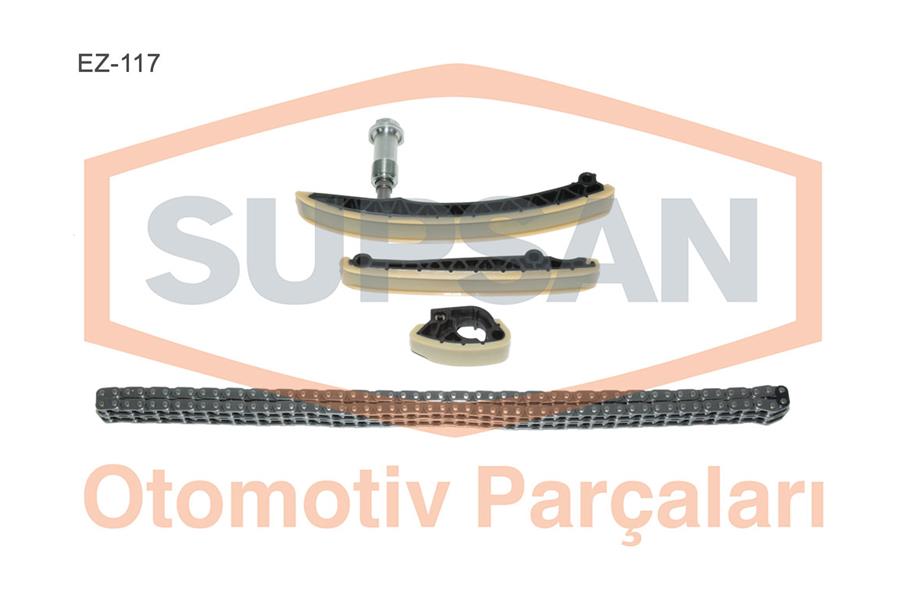 SUPSAN EZ-117 Eksantrik Zincir Seti Mercedes C Class W202-W203 -Sprinter 3t 903 -E Class Estate S210 Om 611-640