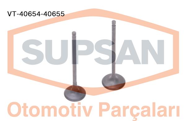 WAX-581E010868/0869 Subap Emme Eksoz Takim Chevrolet Kalos 1200cc 8v (B12s1) 8v