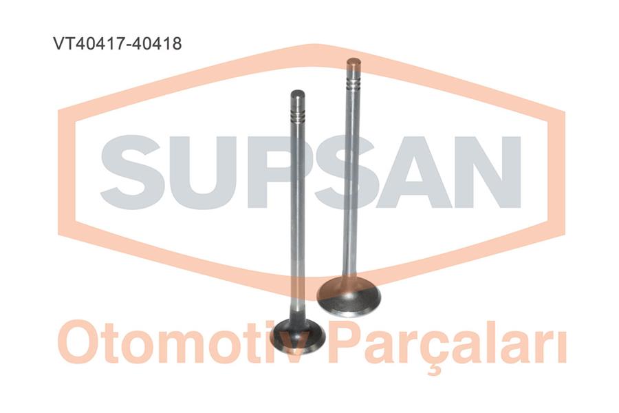 SUPSAN VT40417-40418 Subap Emme Egzoz Twng-Clio-Modus-Symbol-Logan 1.2 16v D4f