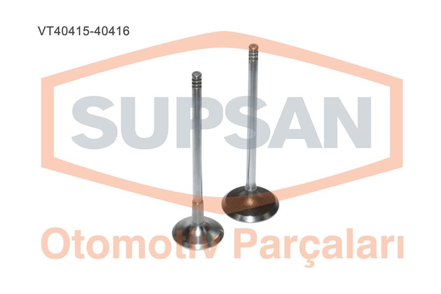 WAX-625E013384/3385 Subap Emme Eksoz Takim Opel Astra/Corsa/Zafira 1.8 16v (Z18xe) 16v