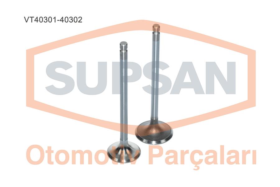 WAX-281E010380/0381 Subap Emme Eksoz Takim Hyundai H100 2500cc (Y.M.) Std./0.5k 8v