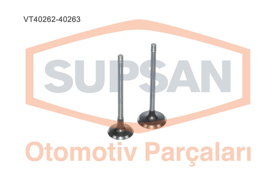 SUPSAN VT40262-40263 Supap Takimi Renault Clio Ii-Iii-Iv Megane Ii-Iii-Iv Symbol Ii-Iii Talisman-Kadjar-Juke F15 -Qashqa I I-Ii 1.5 Dci K9k . Mercedes Om607 W176 W246 C117 W415 X156 In:4 Ex:4