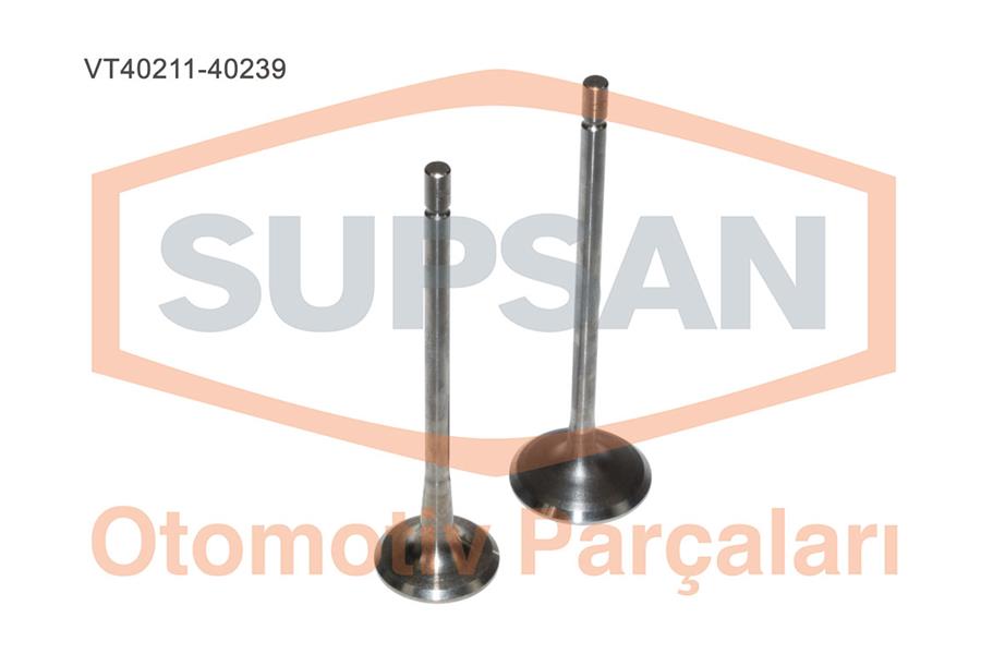 SUPSAN VT40211-40239 Subap Emme Egzoz Renault Megane 96> Clio 98> 1.4 Laguna 98> 1.6 16v K4m-K4j In-8/Ex-8 3613-41 / 3614-41 7700107489-7700107490