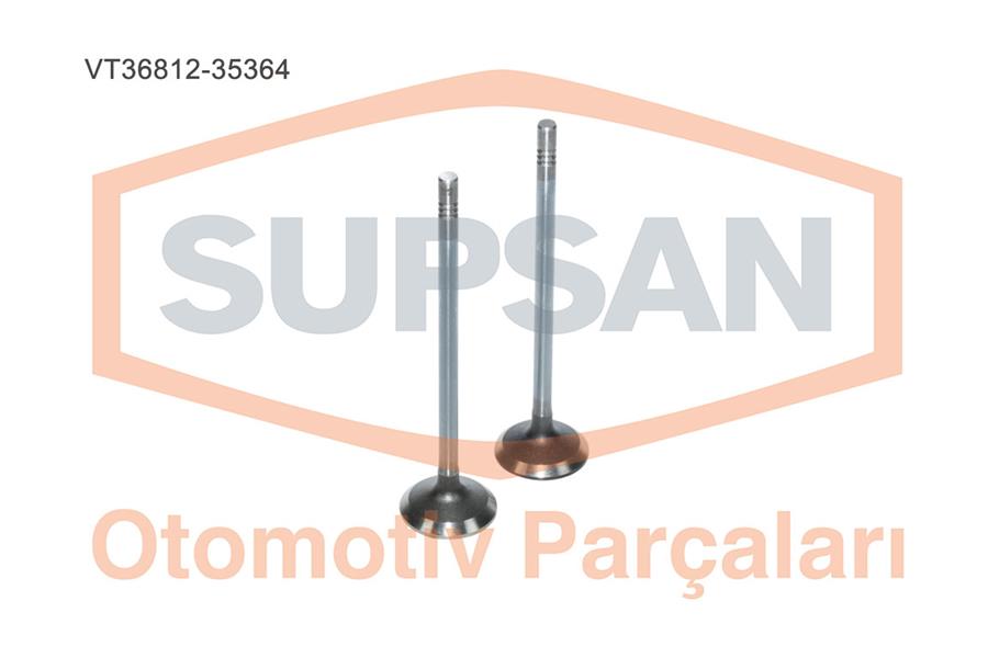 SUPAR-102322116 Subap Emme+Egzoz   Ducato 2.3 Jtd 16v    İn:2547p Ex:2548p