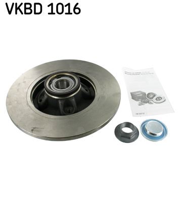 SKF VKBD1016 Arka Fren Aynasi Adet Poryali Sensor Ile Partner-Berlingo-P308-P5008-P3008 08>C4 Picasso 1.4-1.6
