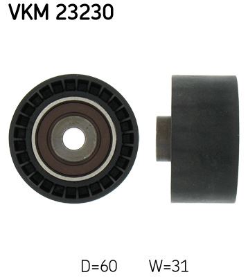 SKF VKM23230 Eksantrik Gergi Rulmani P206-307-406-407-607-Expert-C4-C5-C8-Jumpy 1.8i 16v-2.0 16v-2.0-2.2-2.2 16v