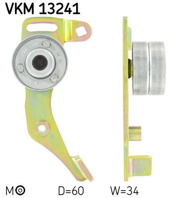 SKF VKM13241 Eksantrik Gergi Rulmani Ducato-Berlingo-Jumpy-Jumper-205-306-405-Partner-Boxer-Scudo-Xsara1.9d-1.9td