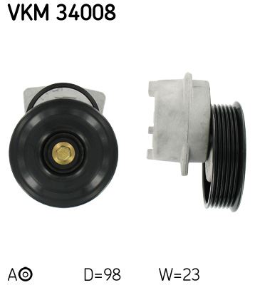 SKF VKM34008 V Kayiş Gergisi Komple Ford Fiesta 96> 1.25-1.4 Zetec Ac