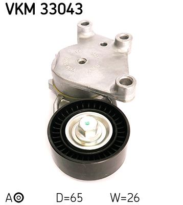 SKF VKM33043 Alternatör Gergi Rulmani Kütüklü P206 04>13 P207 07>15 P208 12>19 P301 12> P307 01-09 P308 07>21 P 407 04>10 P508 12>18 P3008 09>16 P5008 09>17 Partner-Berlingo-Expert-Rifter-Berlingo-Jumpy 08> C2-C3