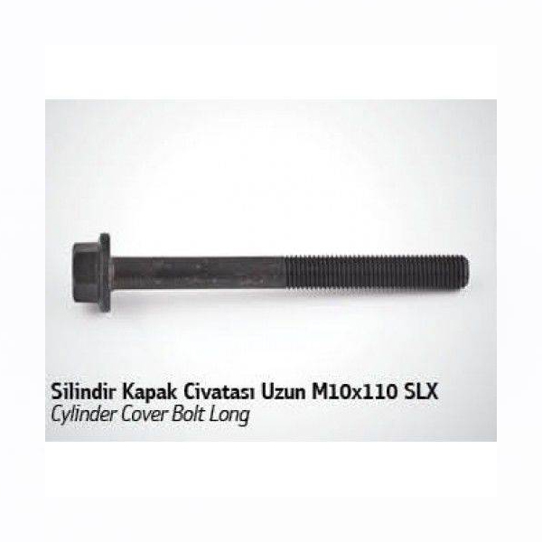 SES 777492MS Silindir Kapak Civatasi Uzun 10x110 Mm. M131 Dkş