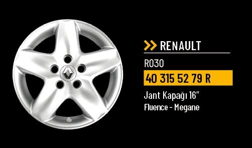 SOMAG 403155279R-S Jant Kapaği Fluence