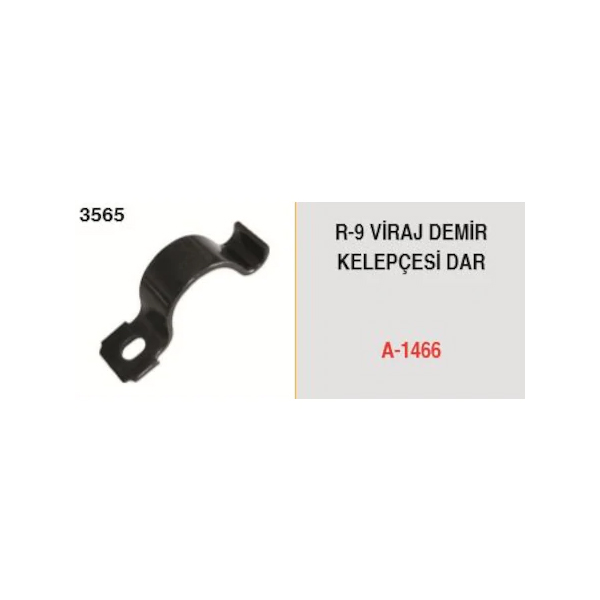 SES 7092339V Viraj Demir Kelepçesi Dar R9