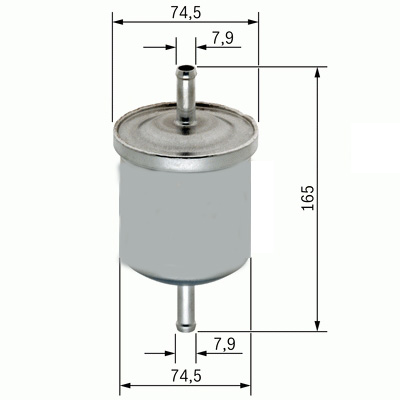 SARDES SF331 Yakit Filtresi Mondeo 1.8-2.0-2.5-3.0 00-07 -Transit 2.3 06-14 Benzinli Wk730/5 X