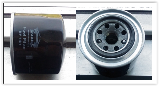 SARDES SF187 Yakit Filtresi Hyundai Hd35 4000cc H100 Kamyonet Ym-Mitsubishi Canter Turbo-Prestige Wk818/80 X
