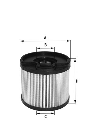 SARDES SF153 Yakit Filtresi Partner-Berlingo-C5-Jumpy-Xsara-Scudo-P206-P307-P406-P607-P806-Expert 2.0hdi