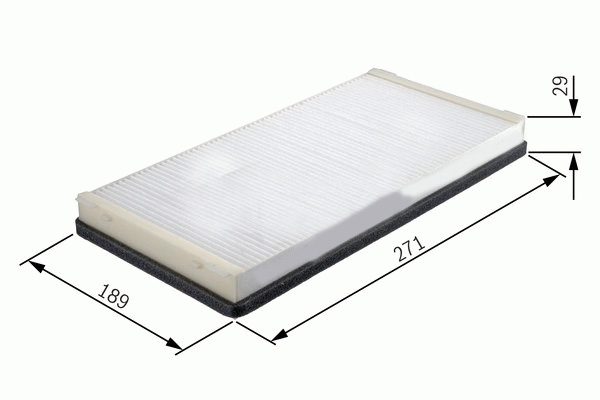 SARDES SC571 Polen Filtresi P405-P309 Cu2861