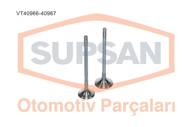 SUPSAN VT-40966-40967 Supap Takim Mercedes M271 C180 - C200 - C230 Kompressor - Üç Tirnak