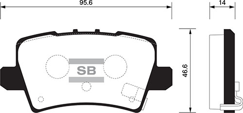 SANGSIN SP1570 Arka Fren Balata Honda Civic 1.8l R18a Vtec Fk2 Hatchback 06-> / 1.4l L13z1 Fk1 Sport 09->