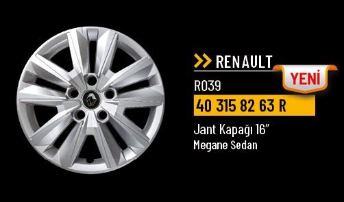 Jant Kapaği Makyajli Kasa Megane Iv