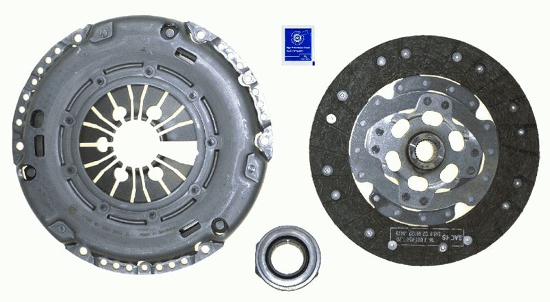 SACHS-3000845701 Debriyaj Seti Bora-Golf Iv 1.9tdi(98-04)-Polo 1.6tdi Cayb 09=> 1.9tdi 01=> Atd-Axr-Agr