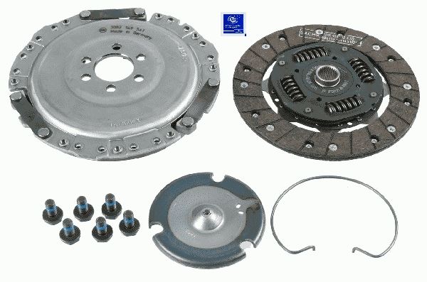 SACHS-3000822601 Debriyaj Seti (Baski+Disk)Bora-Golf-Polo-Octavia-Toledo-Ibiza-A3-1.6-2.0(Aeh-Akl-Apf-2e)