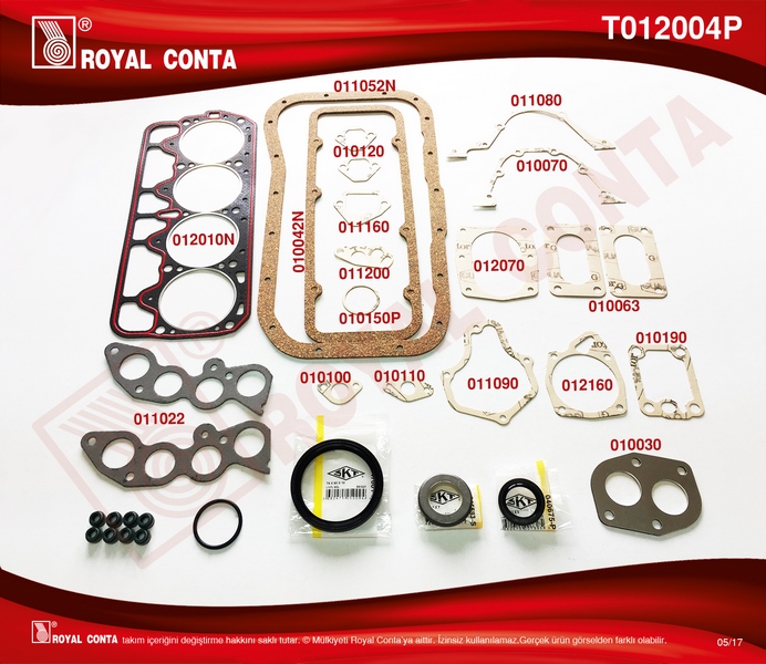 OTC-40303001 Motor Takim Conta Kecesiz 1.30mm 1600 M131 Dks